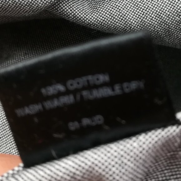 Flint & Tinder Shirt Texas Made Oxford L/S Button Up Gray Mens Medium - Picture 5 of 11